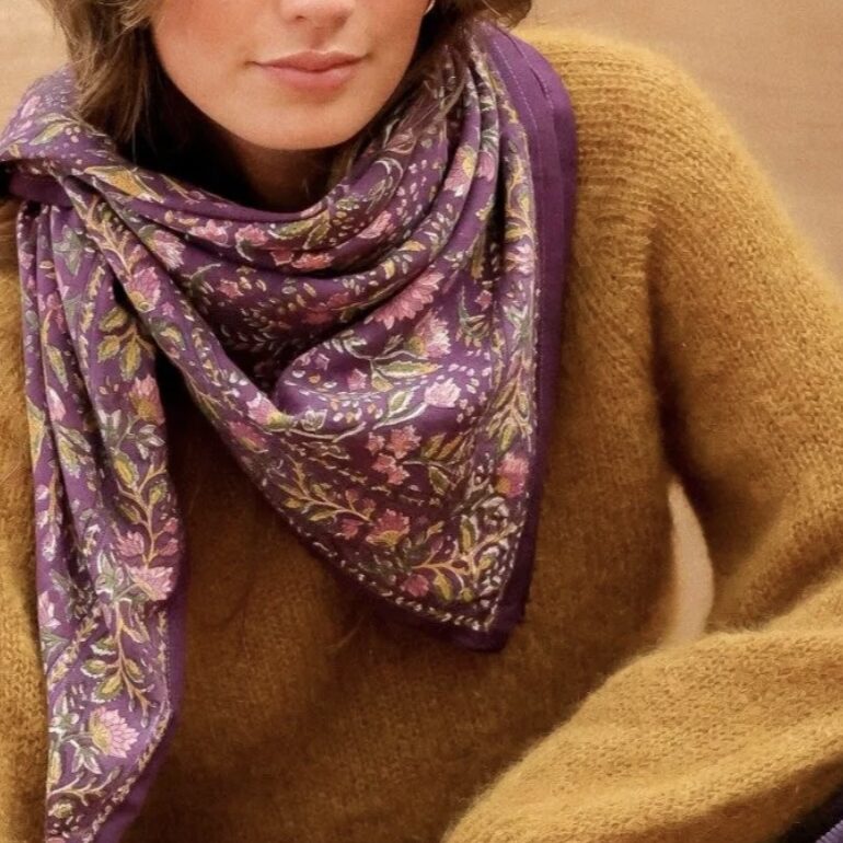 Foulard Rhapsody Purple