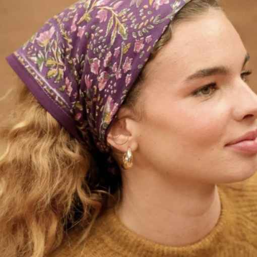 Foulard Rhapsody purple