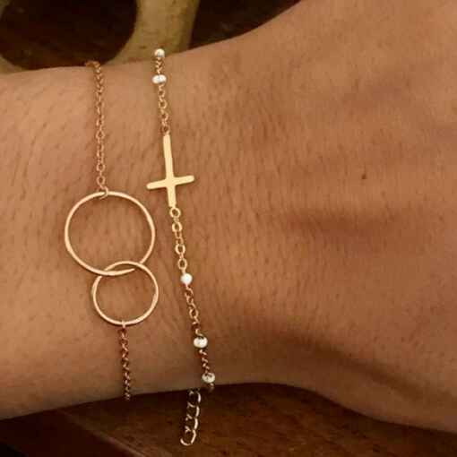 bracelet gravé bracelet gravure anglaise bracelet médaille gravée bracelet médaille écriture bracelet personnalisé