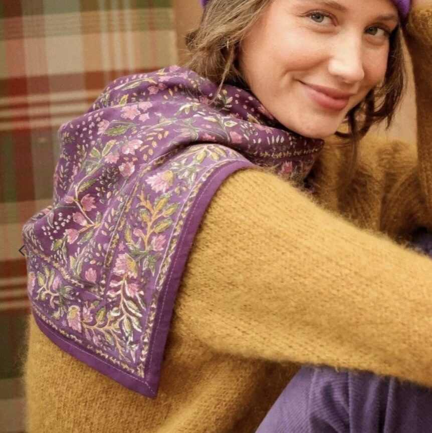 Foulard Rhapsody purple – Image 2