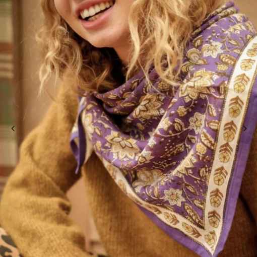 Foulard Manon Purple