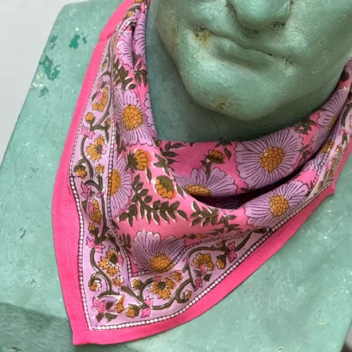 Foulard Ravenne Rose Kids