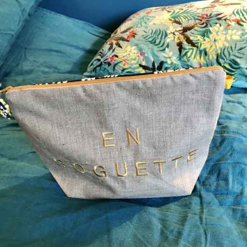 Trousse de toilette en goguette
