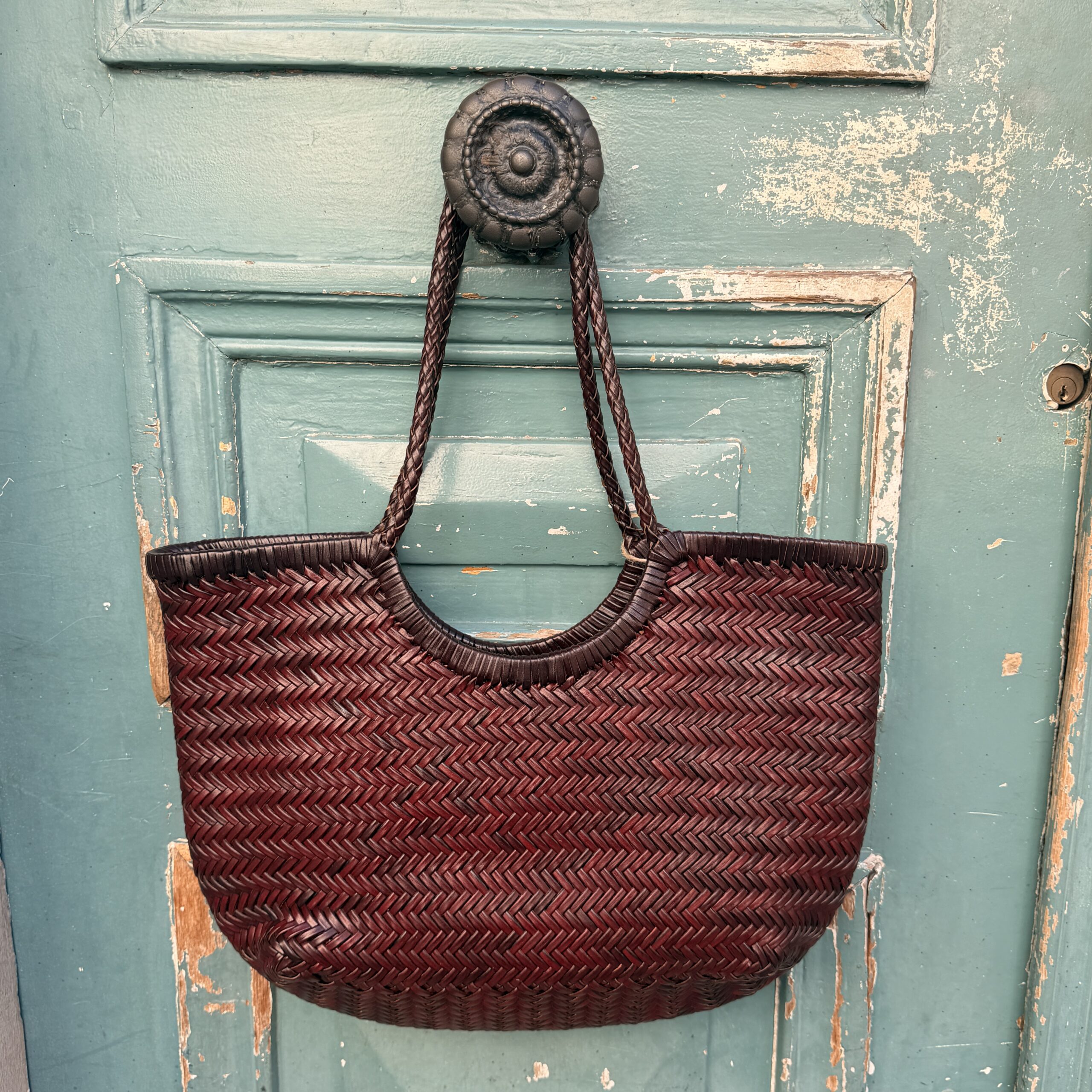 Sac cabas en cuir petit – Image 2