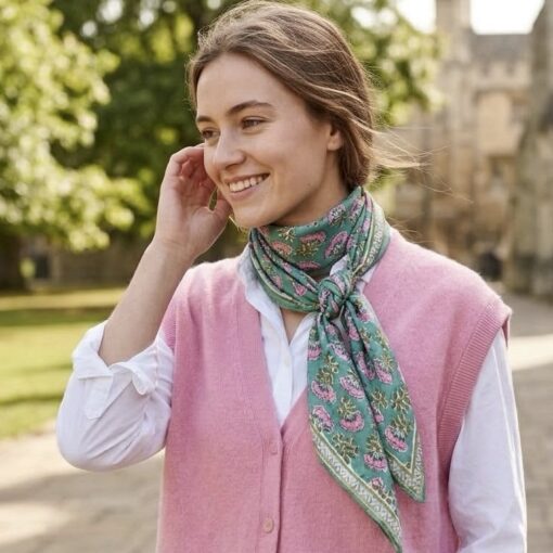Foulard Namaste Vert