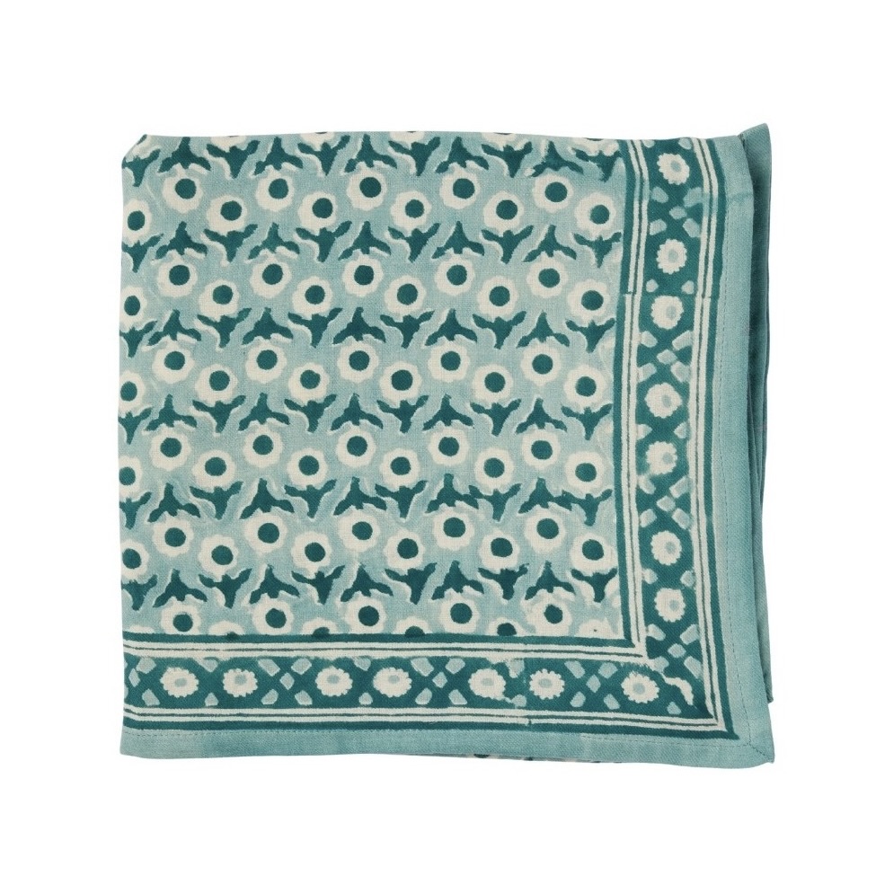 Foulard Awisha Blue Green – Image 2