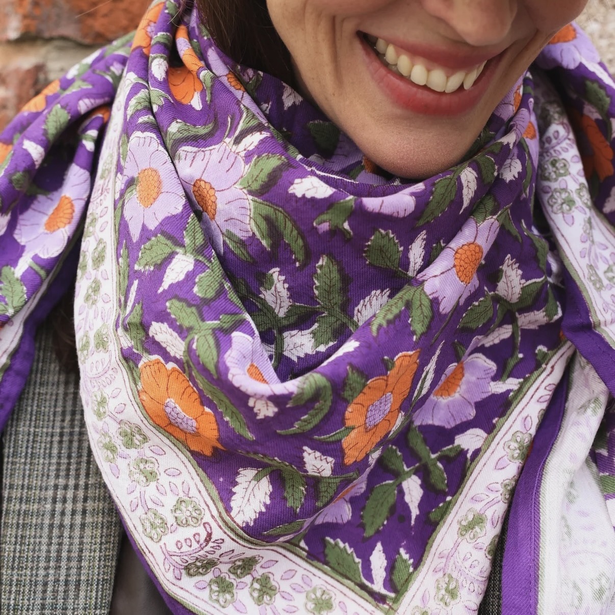 Foulard Udaipur Orange
