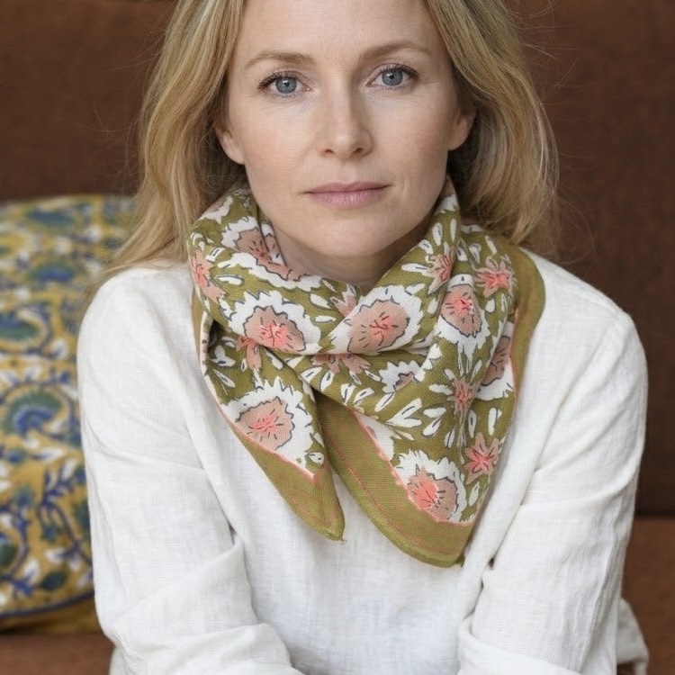Foulard Margotte Olive