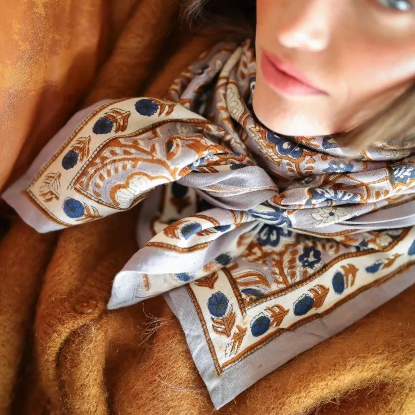 Foulard Taj Azur – Image 2