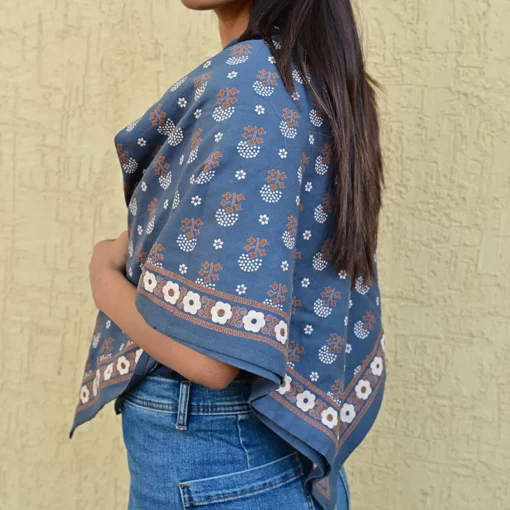 Foulard Anastase Bleu Marine