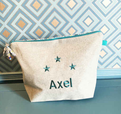 trousse de toilette personnalisé